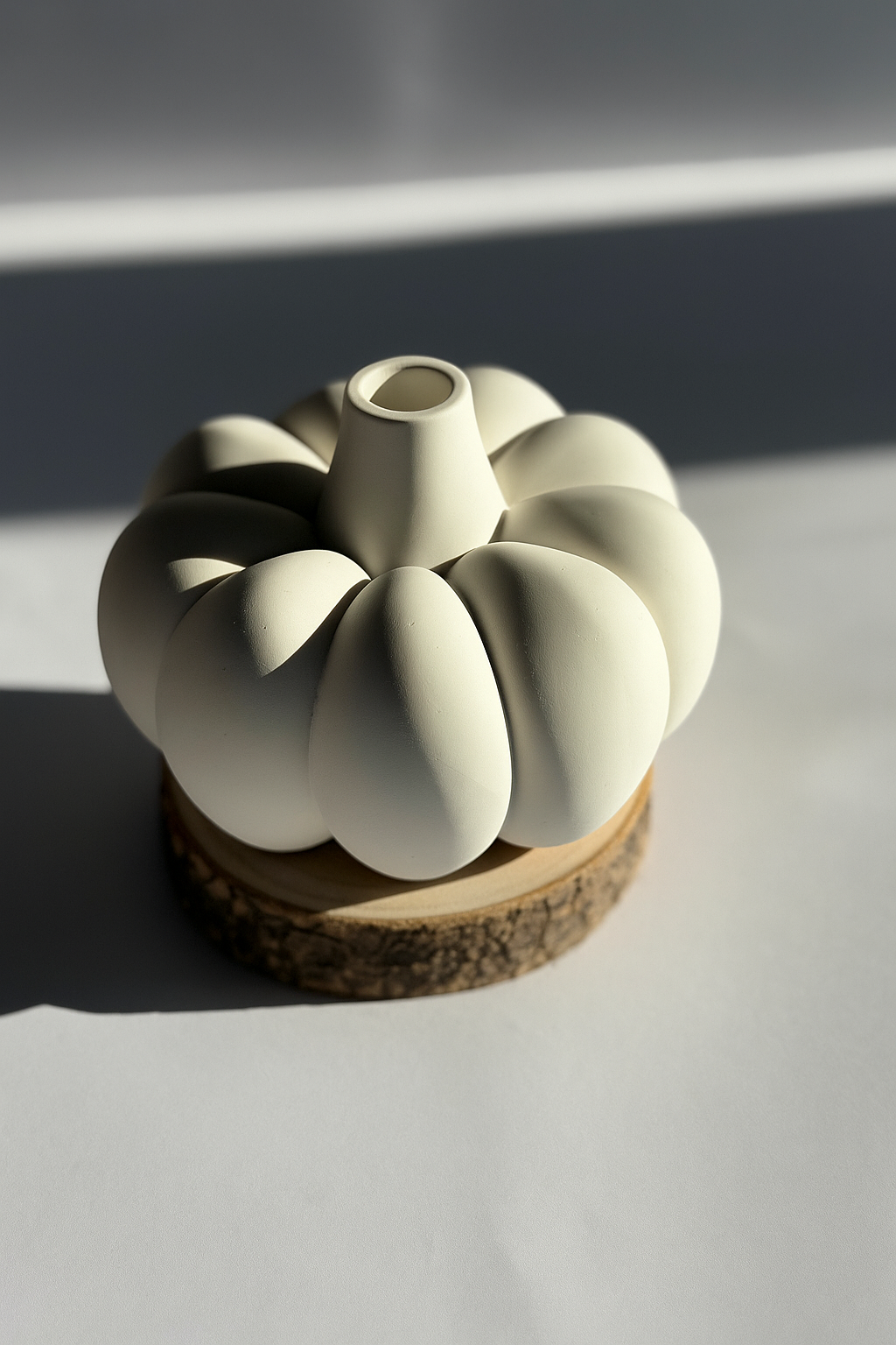 Vaso Zucca in Polvere di Ceramica
