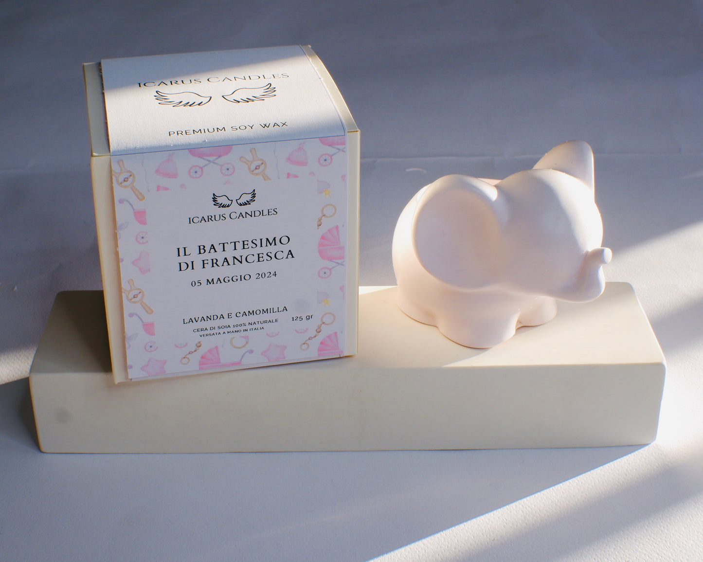 Elefantino in Ceramica - Idea Bomboniera