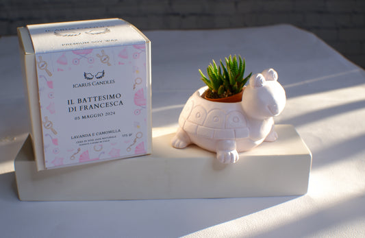 Tartaruga in Ceramica - Idea Bomboniera