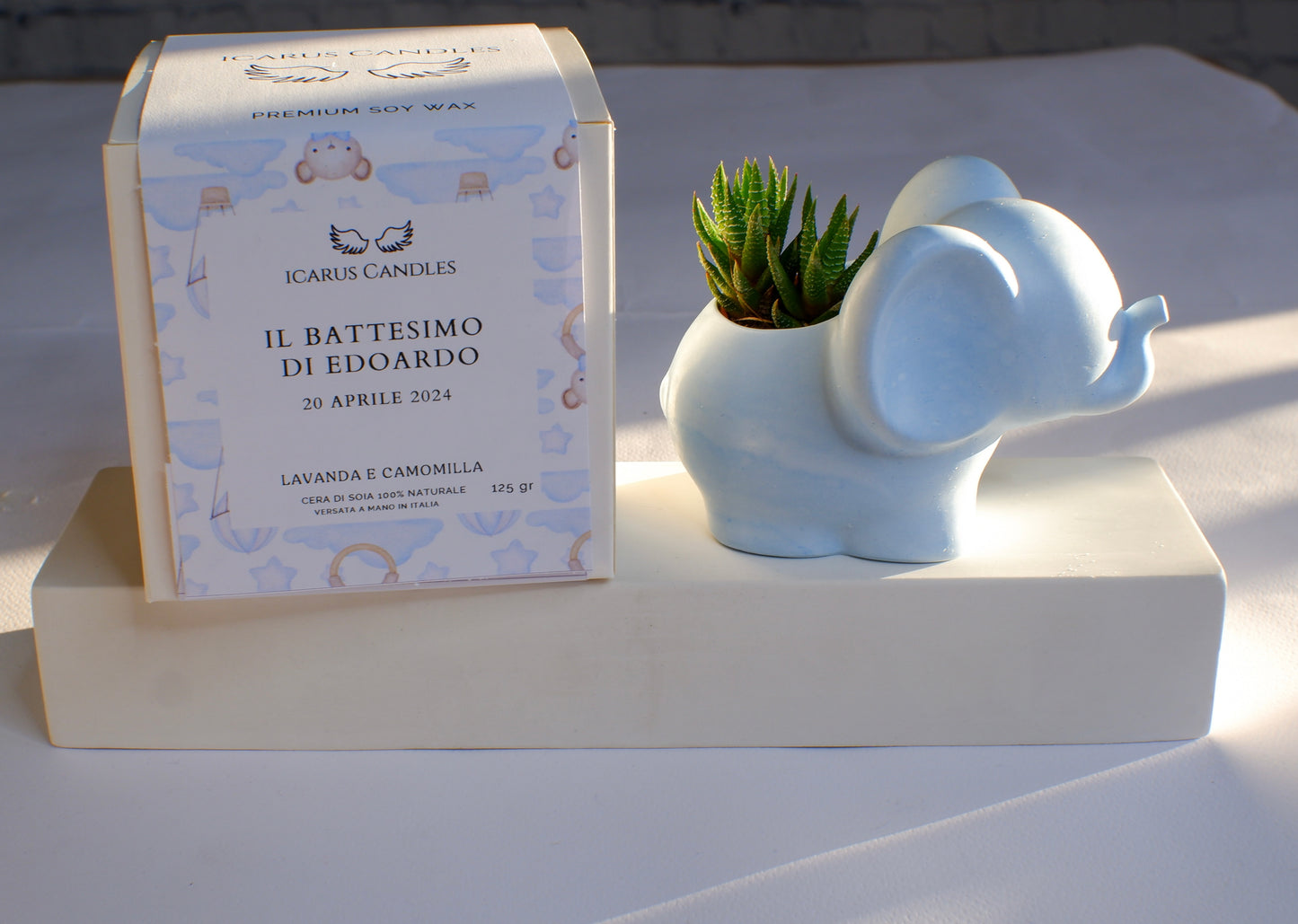 Elefantino in Ceramica - Idea Bomboniera