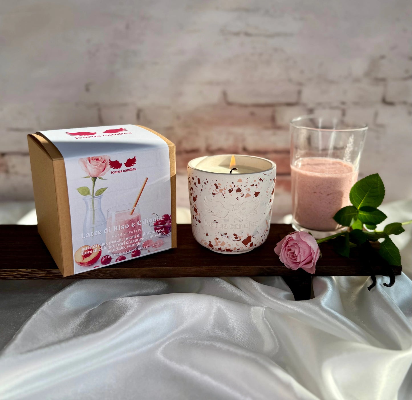 Candela - Latte di Riso e Ciliegia
