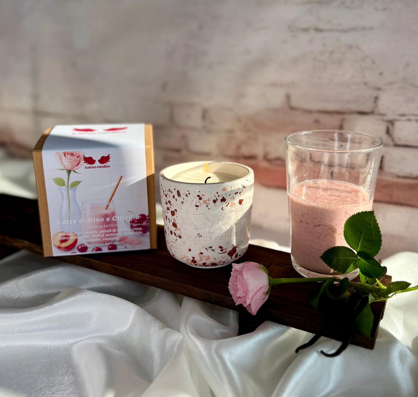 Candela - Latte di Riso e Ciliegia