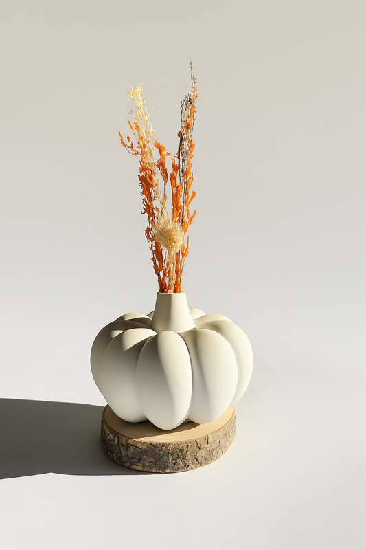 Vaso Zucca in Polvere di Ceramica