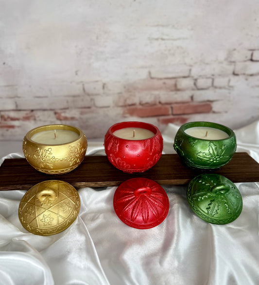 Palla di Natale con Candela formato 250gr