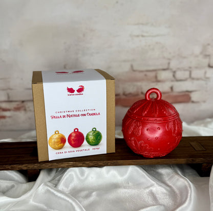 Palla di Natale con Candela formato 250gr