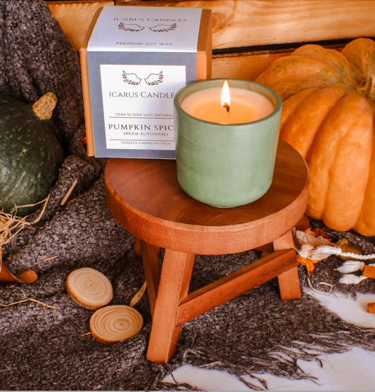 Candela Artigianale - Pumpkin Spice (Spezie Autunnali)