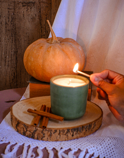 Candela Artigianale - Pumpkin Spice (Spezie Autunnali)